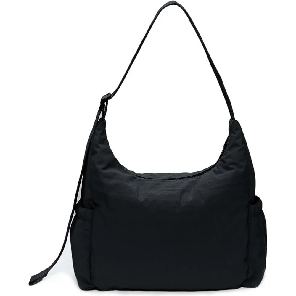 Nylon Crossbody Bag Womens Adjustable Quilted Strap Travel Work Casual